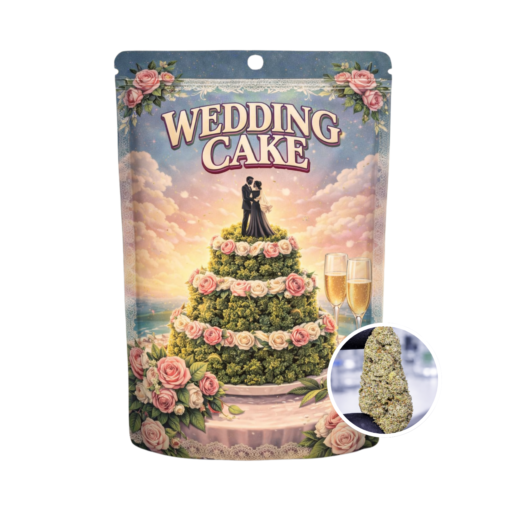 THC-X Květy Wedding Cake