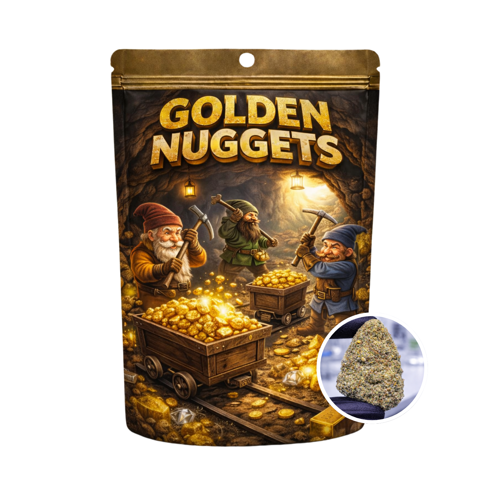 THC-X Květy Golden Nugget