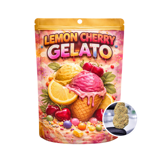 THC-X Květy Lemon Cherry Gelato