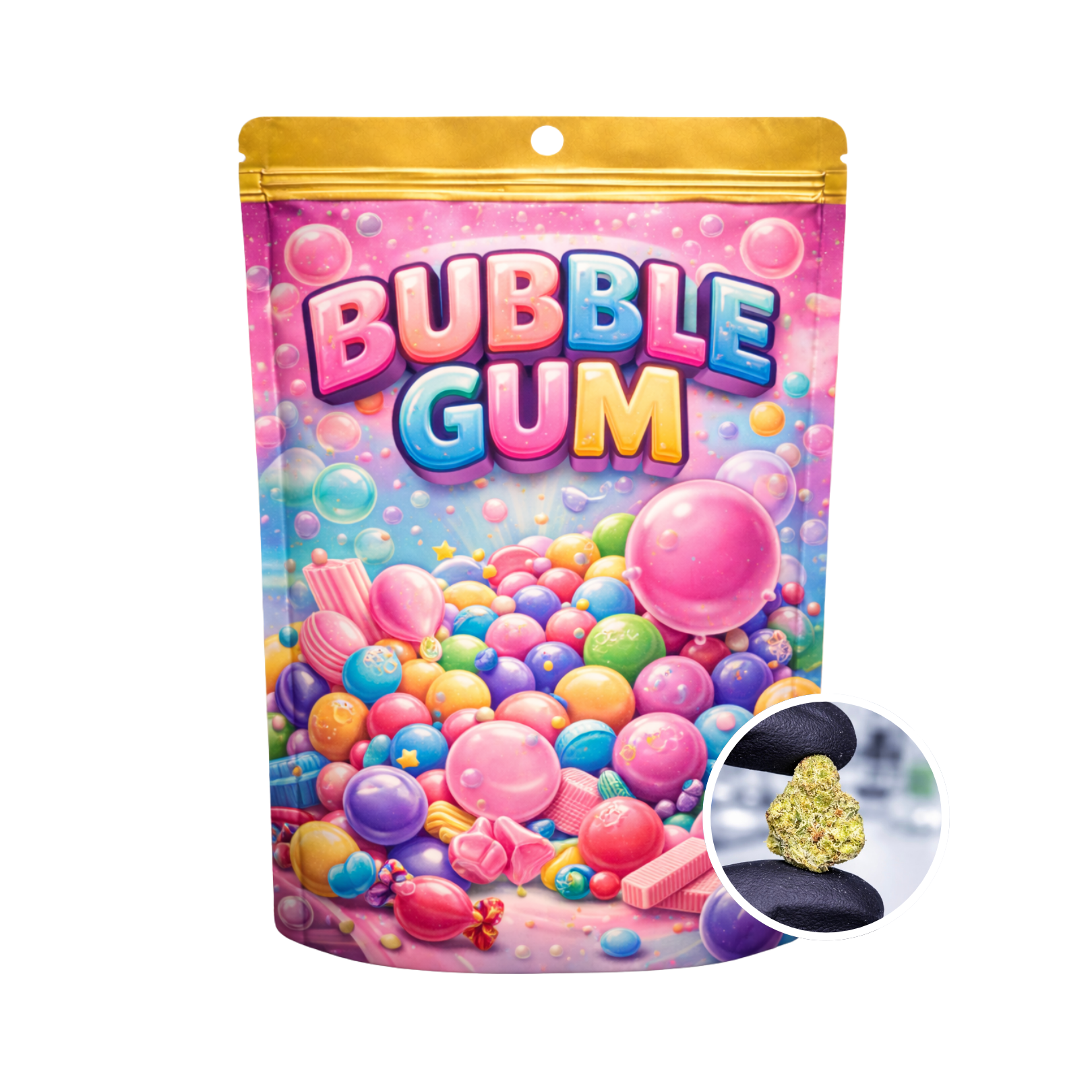 THC-X Květy Bubble Gum